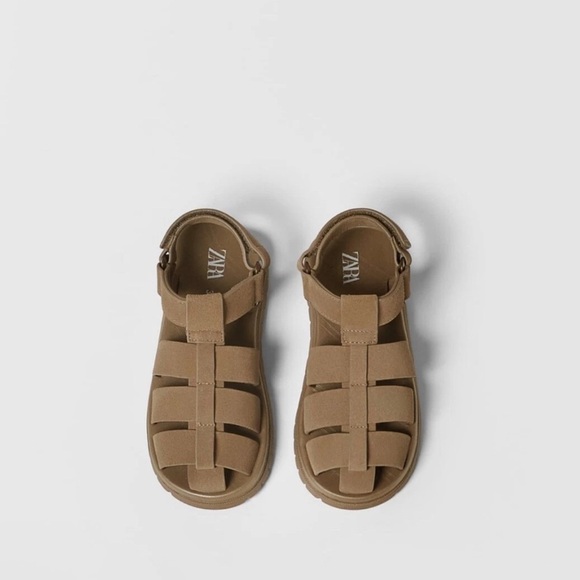 Zara leather fisherman sandals - Picture 3 of 8